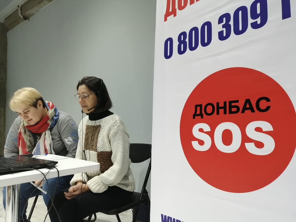 Donbas SOS hotline responds to more than 60,000 requests for help